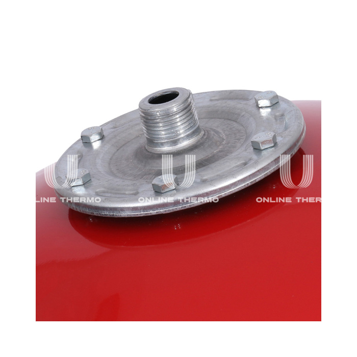 Расширительный бак для отопления Stout STH-0006-000050, 50 л, красный вертикальный, на ножках 