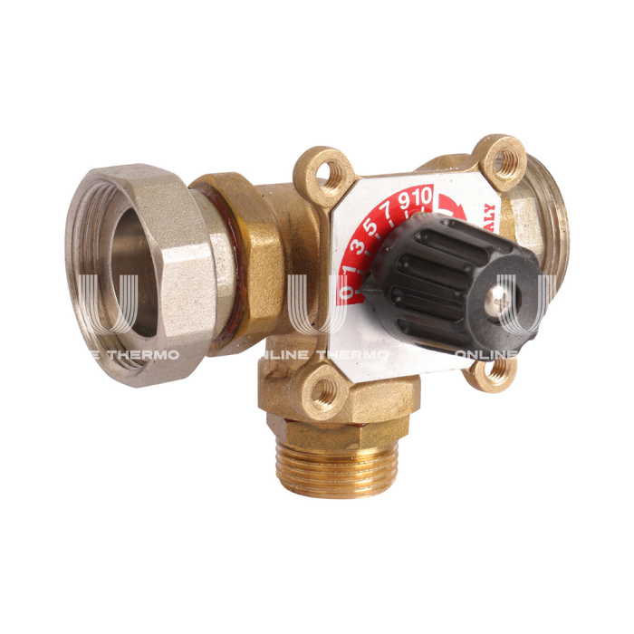 Насосная группа Rommer RDG-0003-002501, смесительная без привода, DN 25 (1"), без насоса, подача справа 
