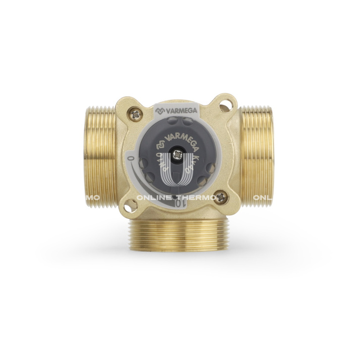 Трехходовой поворотный клапан Varmega VMMV02-0909400, НР 2" 
