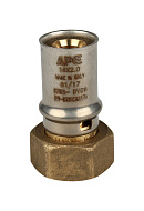 Муфта переходная (переходник) с накидной гайкой Stout SFP-0016-001216 1/2"х16, пресс-фитинг 