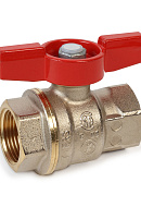 Кран шаровый Giacomini R911X026 1 1/4" ВР, полнопроходной, ручка-бабочка 