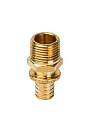 Переходник Stout с наружной резьбой 16xR 3/4", аксиальный 