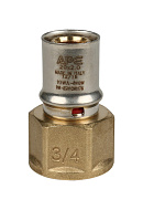 Муфта с внутренней резьбой Stout SFP-0002-003420 3/4"х20, пресс-фитинг 