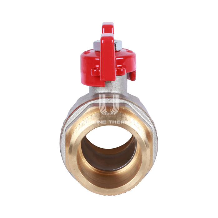 Кран шаровый Rommer RBV-0007-0410232, 1 1/4" НР-НР, стандартный, ручка-бабочка 