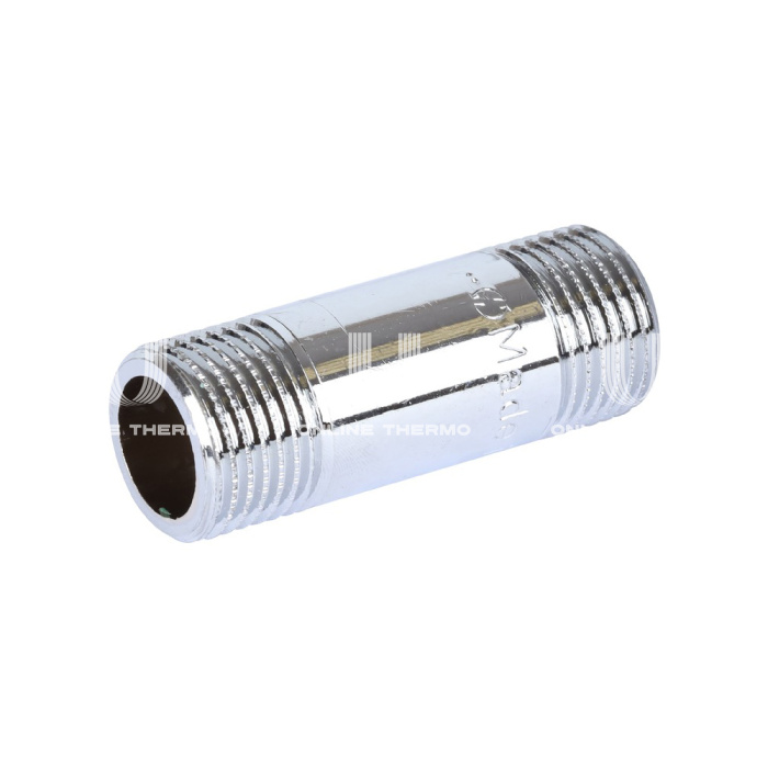 Удлинитель (бочонок) с наружной резьбой Stout SFT-0061-001255, НР 55×1/2", хромированный 