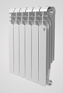 Биметаллический радиатор Royal Thermo Vittoria Super 500 2.0, белый - 11 секций, боковое подключение 