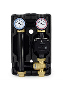 Насосная группа Uni-fitt 491H2500, смесительная с термосмесителем, DN 25 (1"), с насосом Grundfos UPM3 Hybrid 25-70 180 