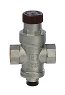 Редуктор давления Stout SVS-0010-000015 1/2", PN16, поршневой, с присоединением к манометру 