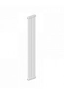 Стальной трубчатый радиатор Irsap Tesi 2 RR218001001A430N01 21800/10 T30 3/4", боковой, белый, с креплением 