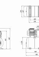 Насосная станция (насос-автомат) Джилекс Джамбо 4021 60-35 П-24, корпус из пластика, бак 24 л 