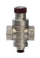 Редуктор давления Stout SVS-0010-000020 3/4", PN16, поршневой, с присоединением к манометру 