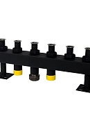 Модульный распределительный коллектор Stout SDG-0016-005003 DN32, до 150 кВт, конструкционная сталь, с термоизоляцией 