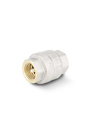 Обратный клапан Varmega VM04901, 1/2" ВР, с седлом из нейлона, никелированный 