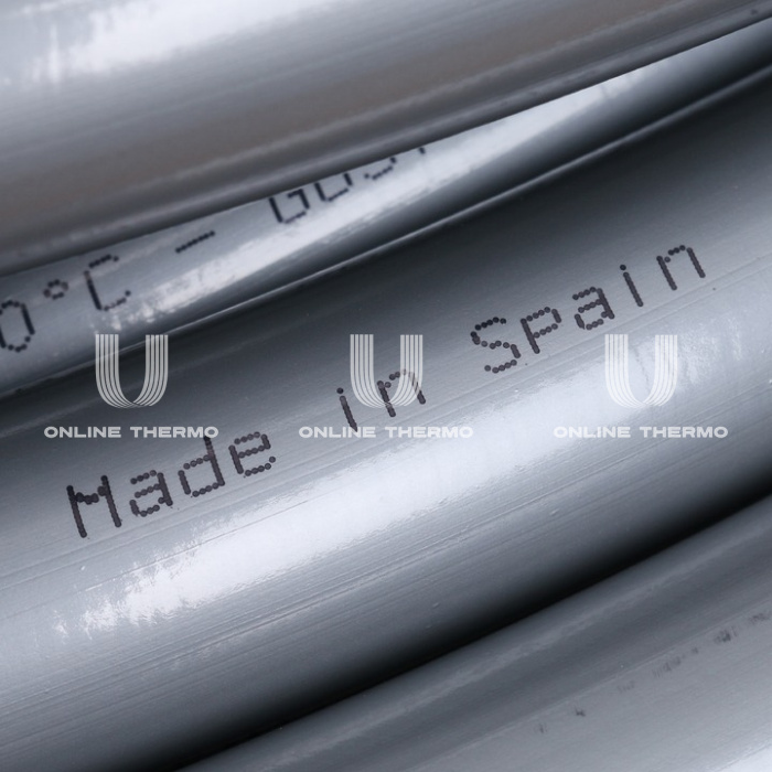 Труба Stout PE-Xa/EVOH SPX-0001-302535, 25x3.5, бухта 30 м, серая (серебристая), многослойная 